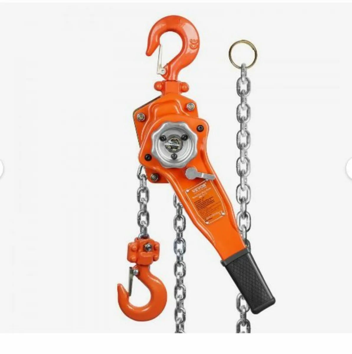 Manual Lever Chain Hoist, 3/4 Ton - Image 1