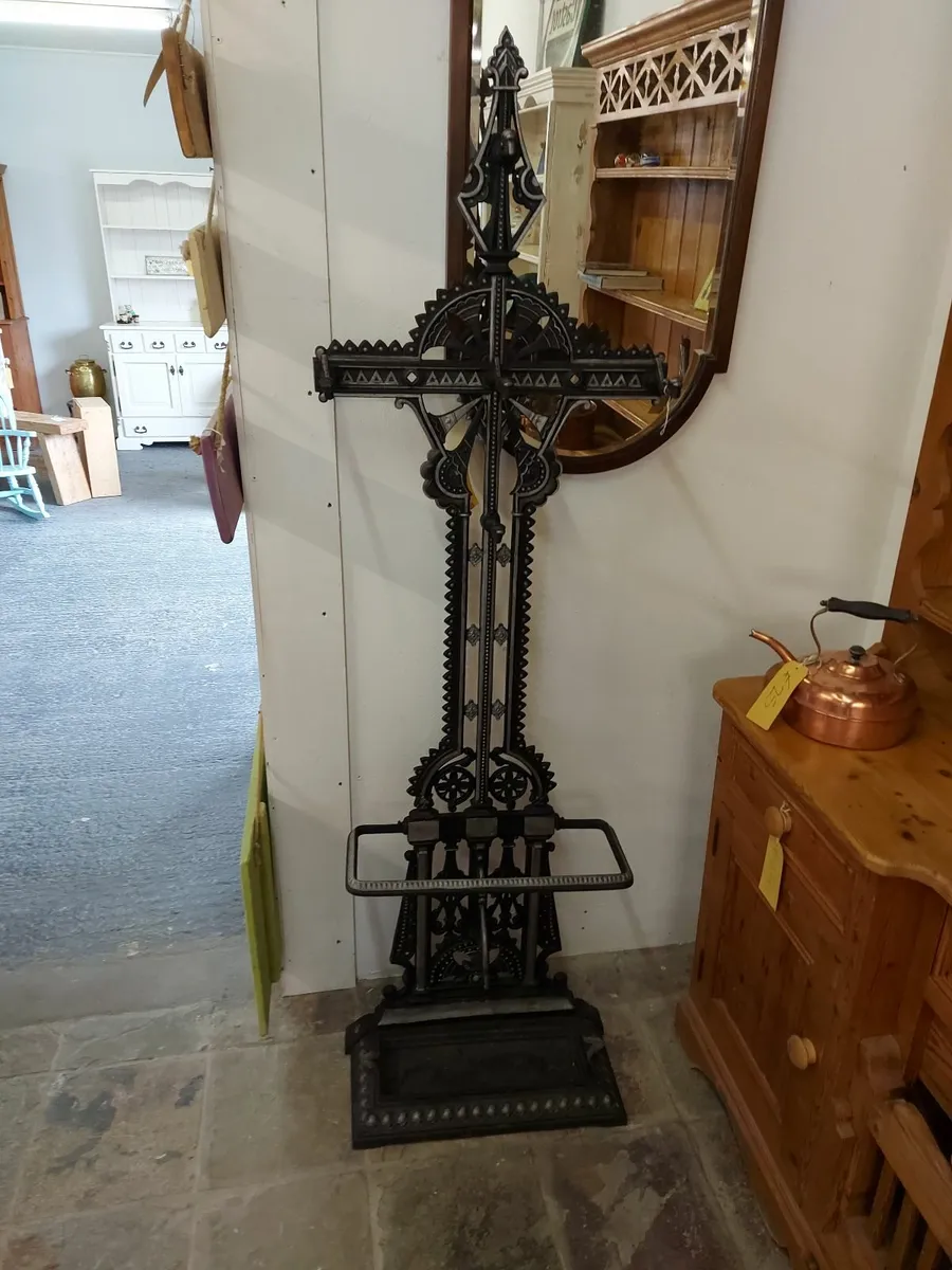 Christopher dresser cast iron hall stand - Image 1
