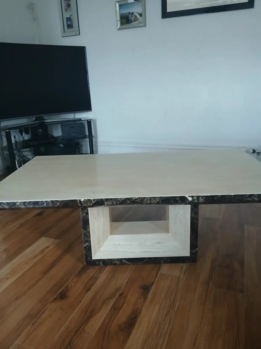 Marble coffee table - Image 4