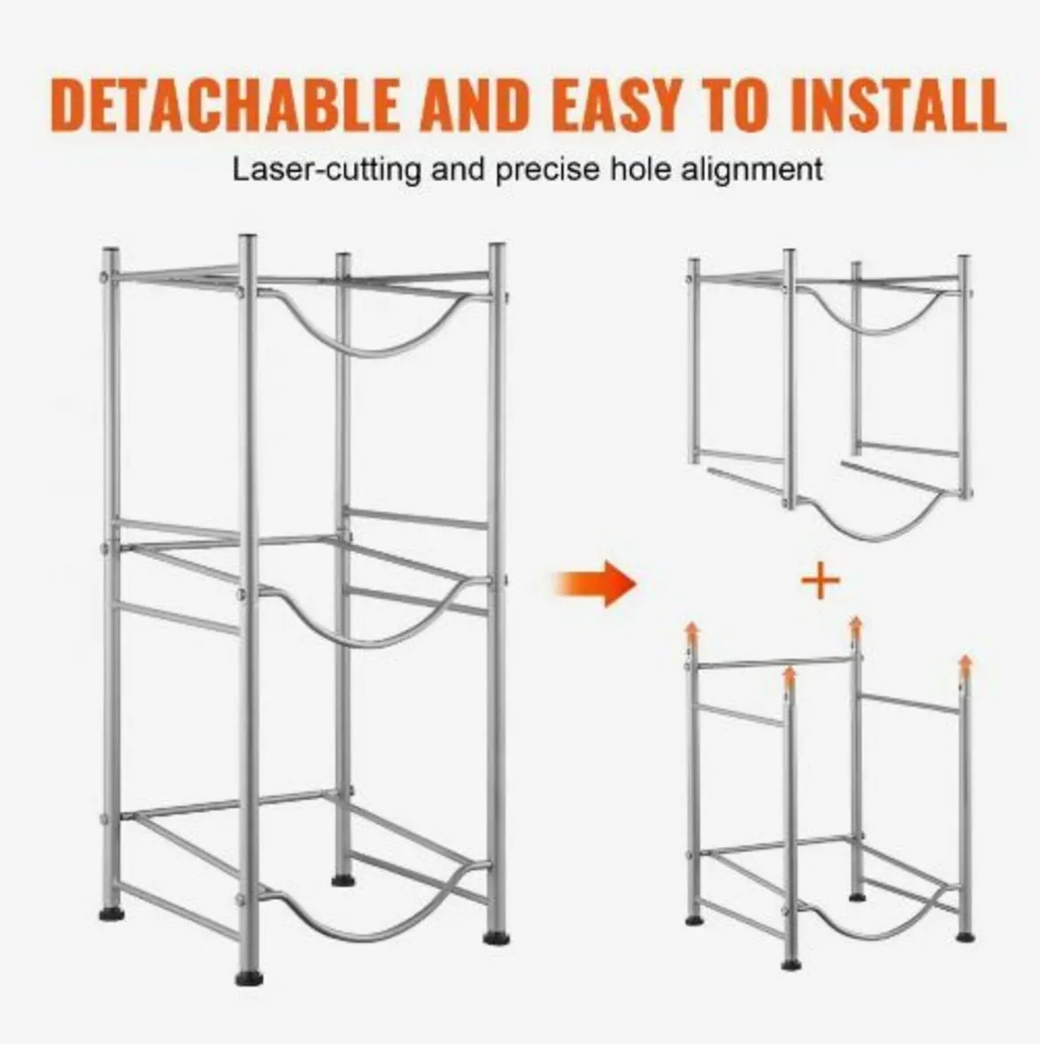 3 Tiers Water Jug Holder, 5 Gallon Water Bottle - Image 1