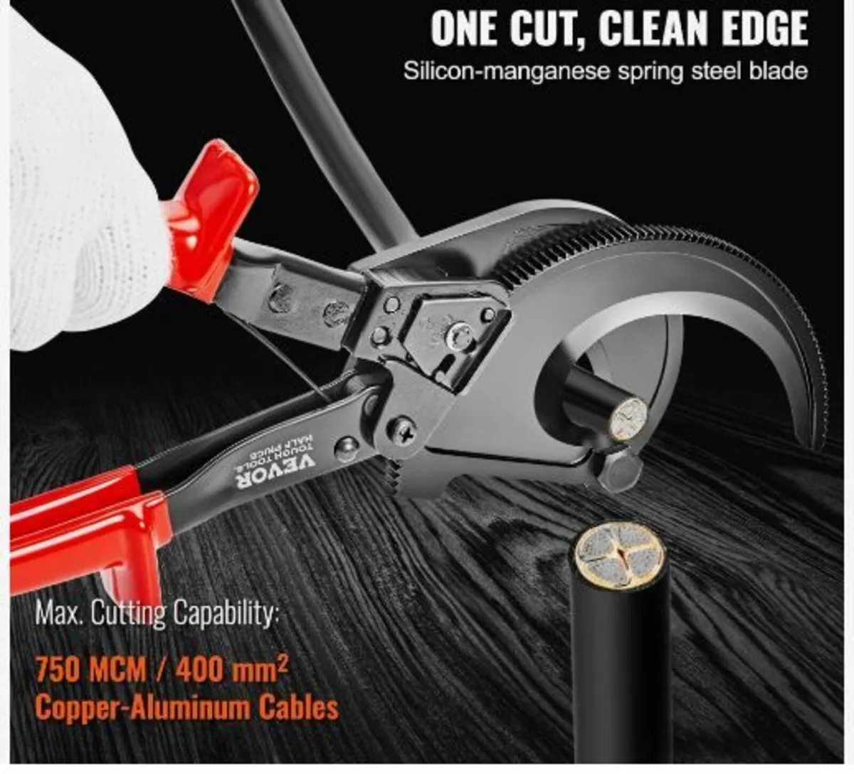 Ratcheting Cable Cutter - Image 2