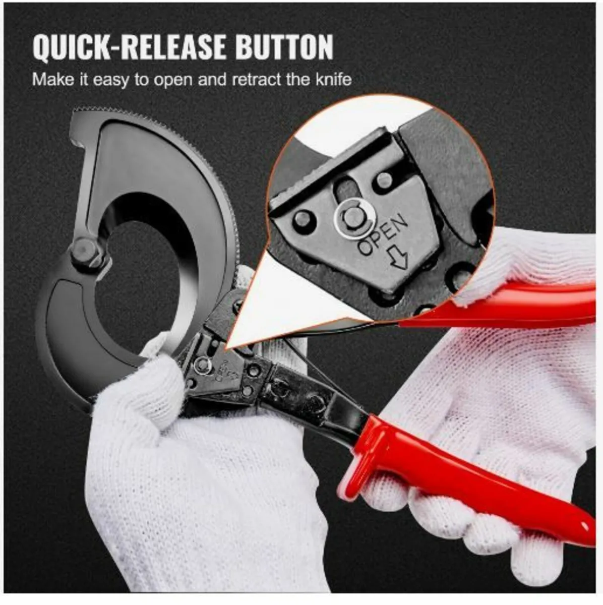 Ratcheting Cable Cutter - Image 4