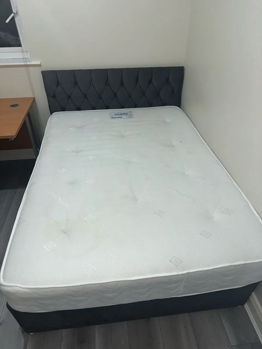 Double Bed with Storage inc mattress (GREAT DEAL) - Image 1