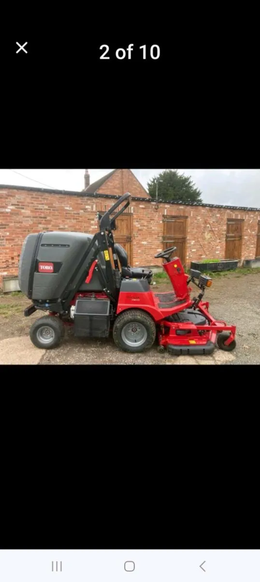 TORO PROLINE H800 direct collect outfront rotary - Image 2