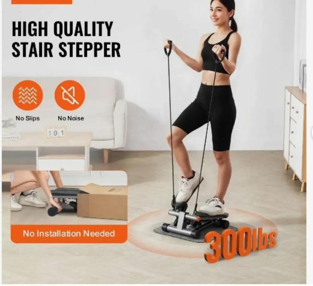 Stair Stepper, Mini Stepper for Exercise at Home - Image 2