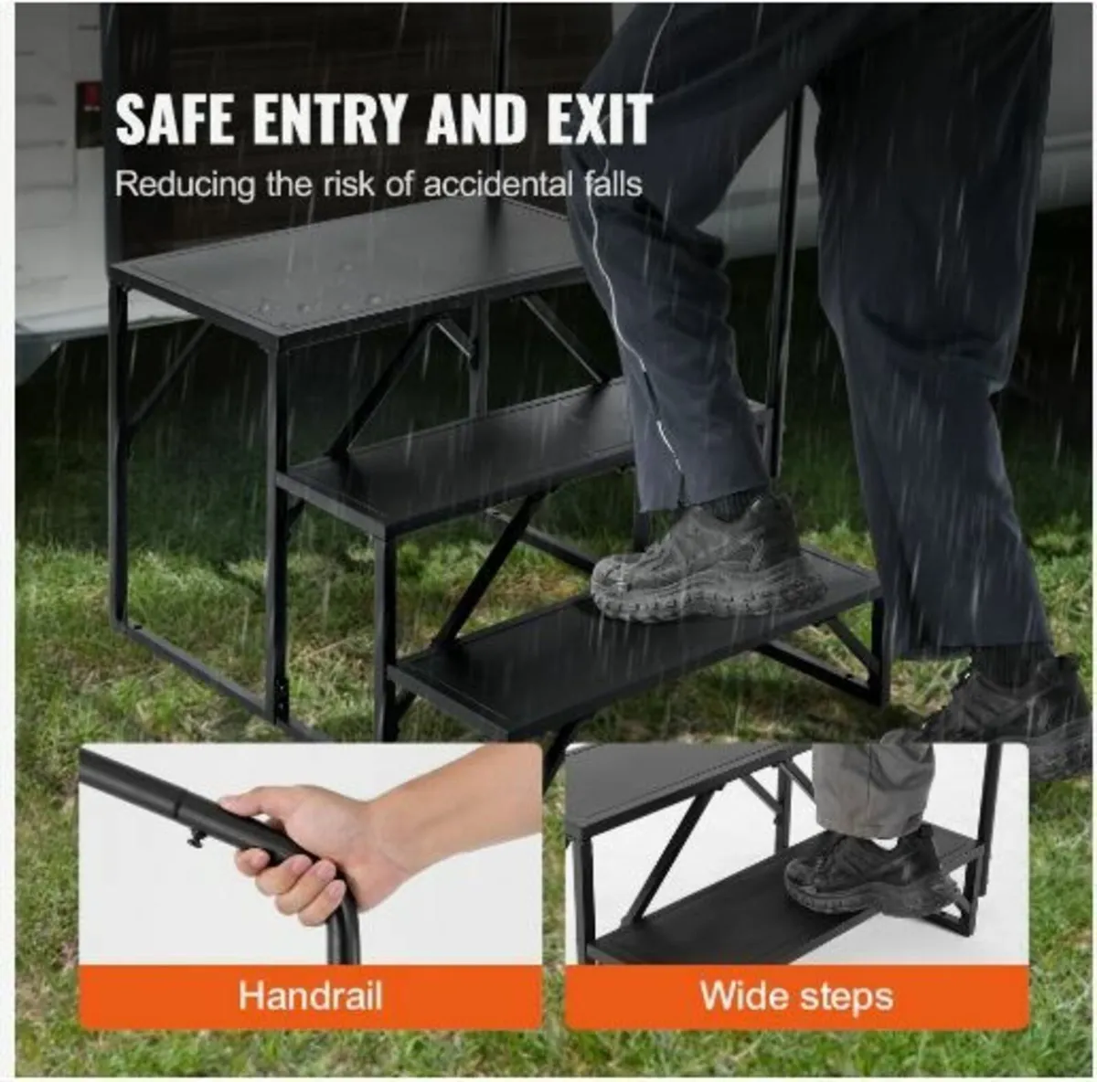 RV Steps, 3-Step RV Stairs - Image 2