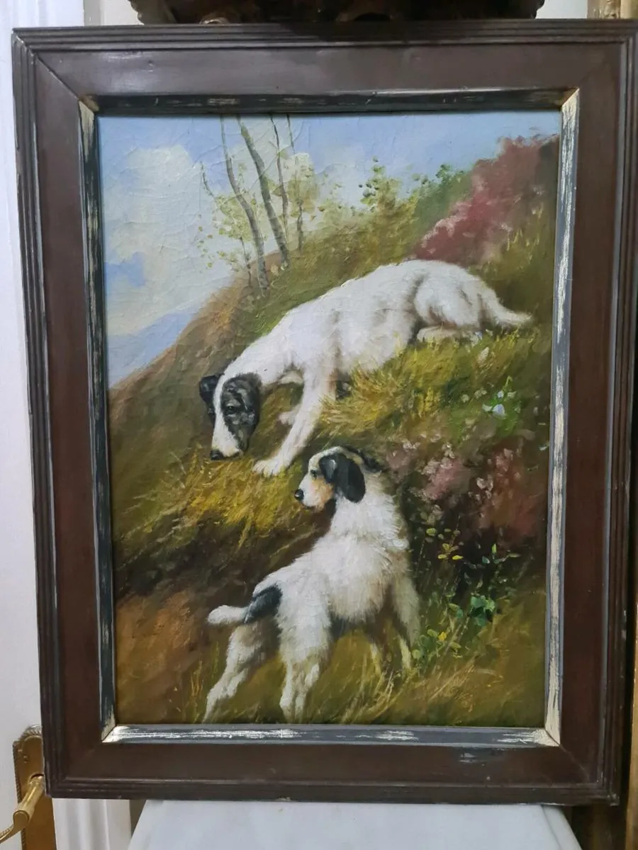 Vintage oil painting - Image 2
