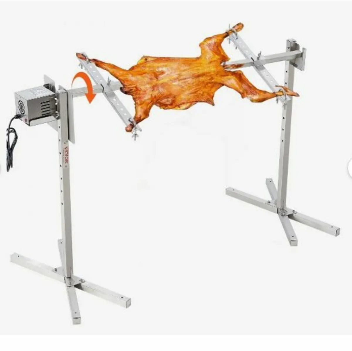 116.8 cm Electric BBQ Rotisserie Grill Kit - Image 1