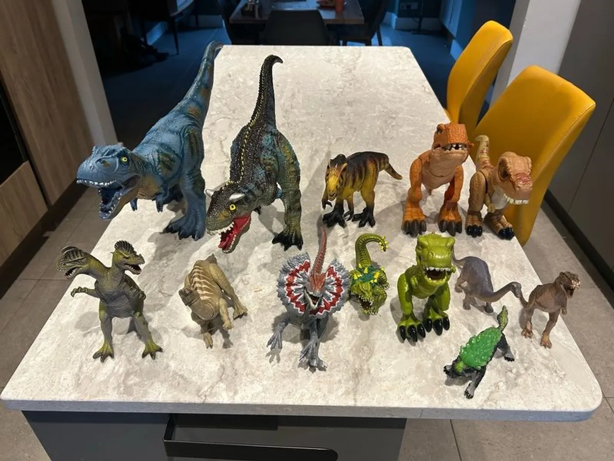 Children's dinosaurs. 13 in total - Image 4