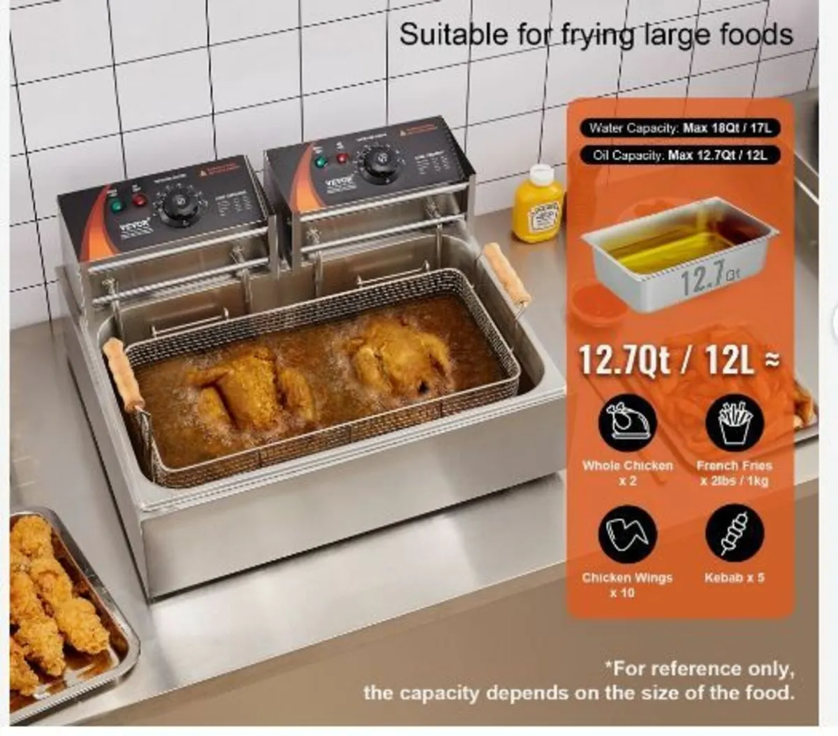 Commercial Deep Fryer - Image 3