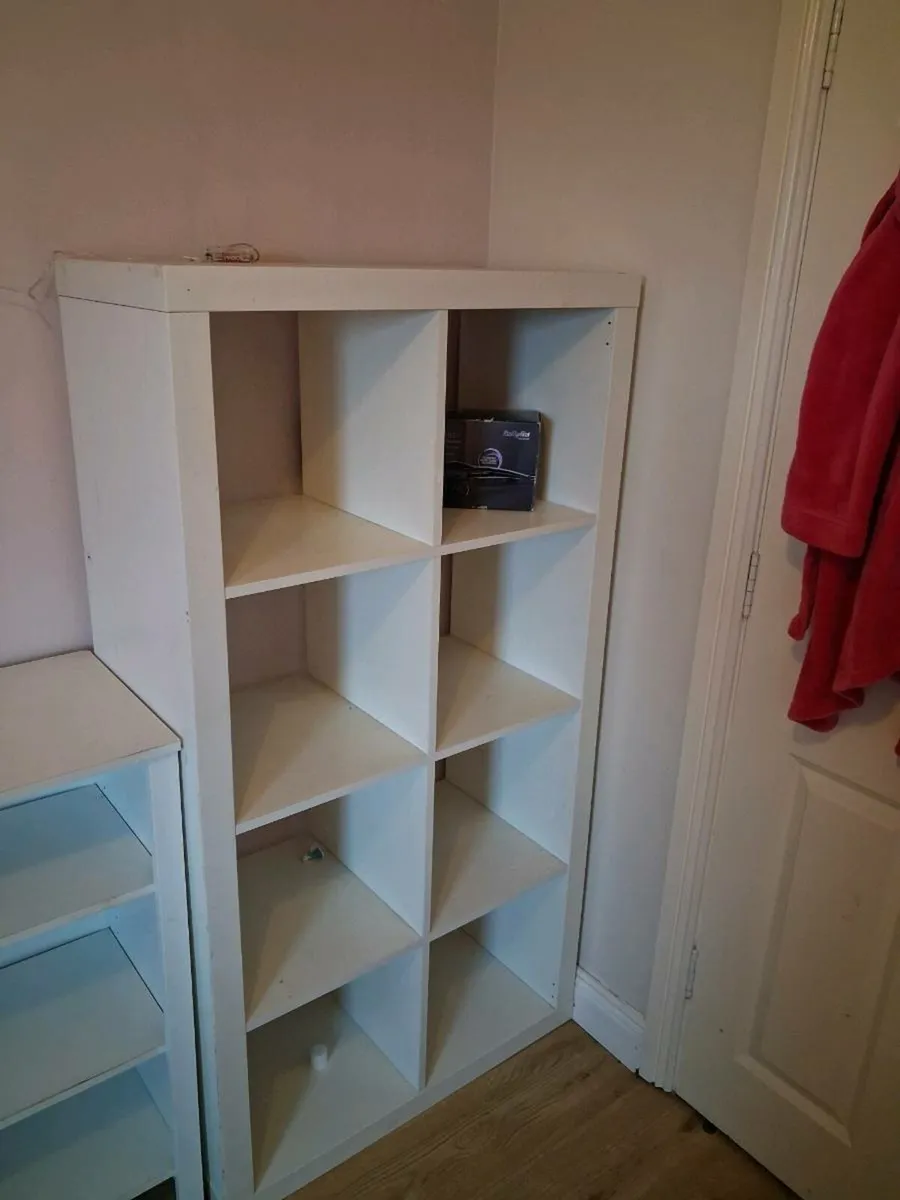 White Ikea Kallax Shelving Unit - Image 1