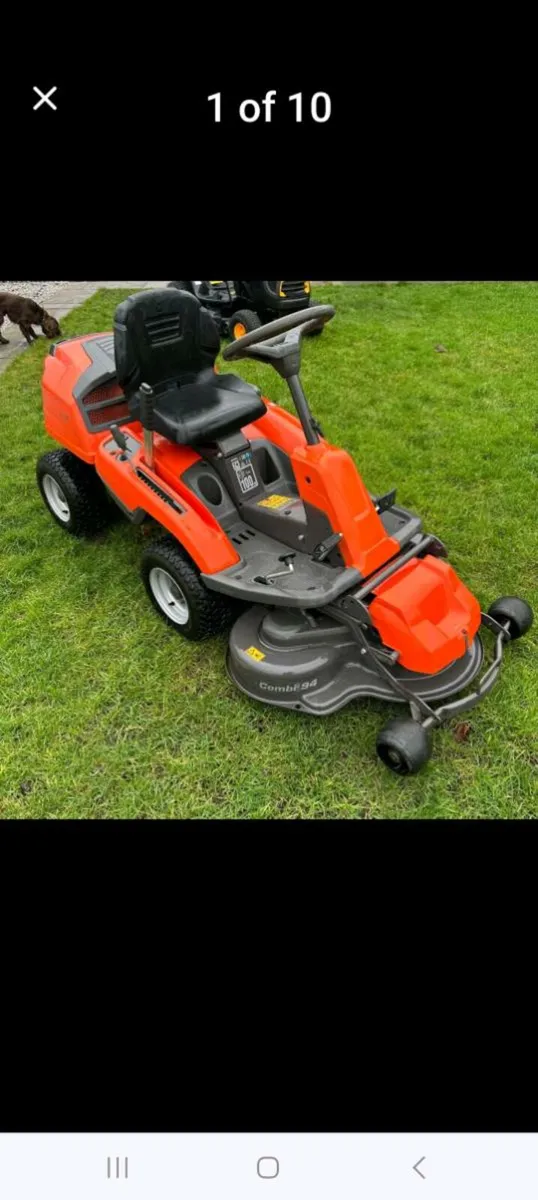 Husqvarna Ride on lawn mower - Image 1