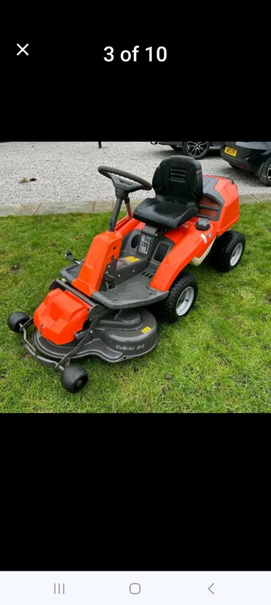 Husqvarna Ride on lawn mower - Image 3
