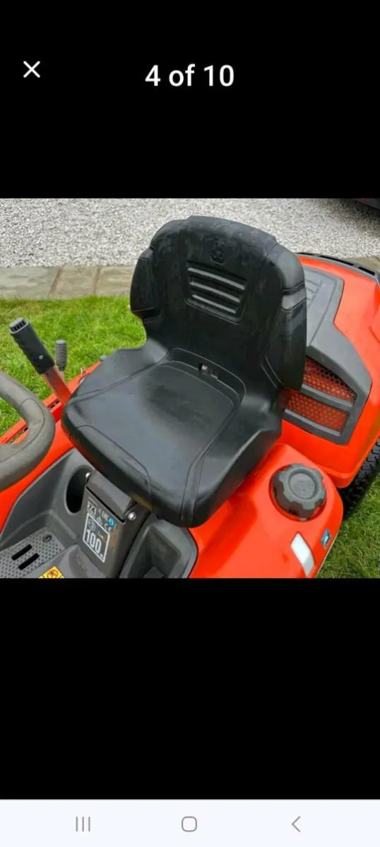 Husqvarna Ride on lawn mower - Image 4