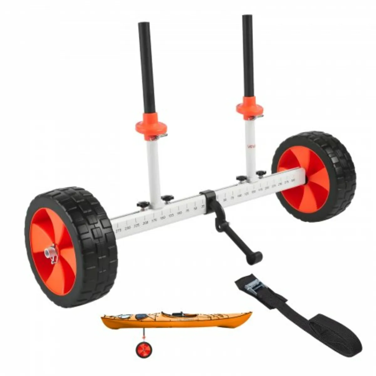 Kayak Cart, 104 kg Load Capacity, Canoe Cart Dolly - Image 1