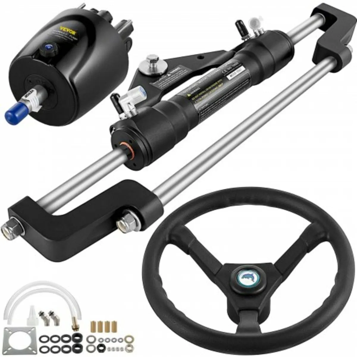 Hydraulic Steering Kit 300HP, Hydraulic Boat Steer - Image 1