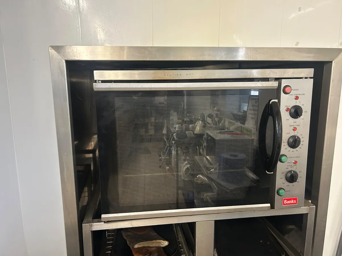 Commercial Fan Oven & Stand - Image 3