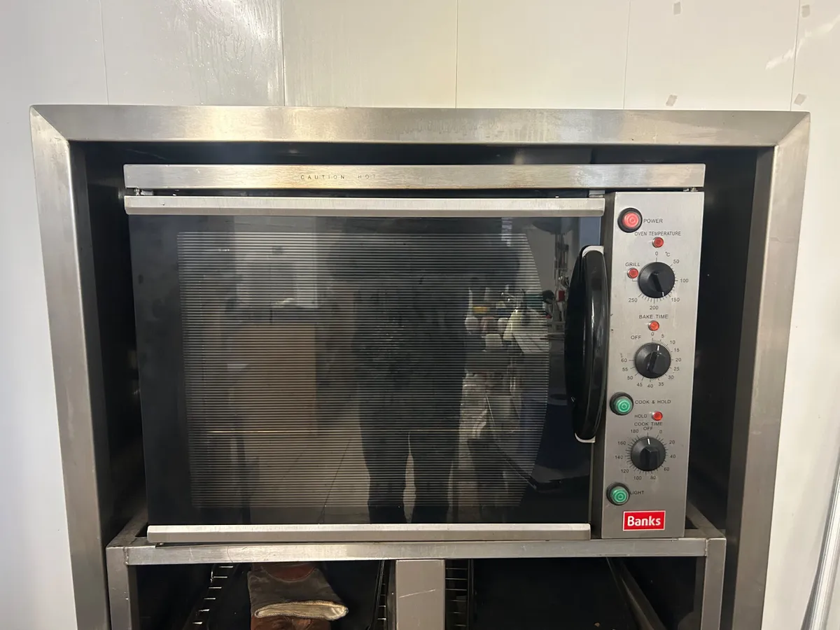 Commercial Fan Oven & Stand - Image 1