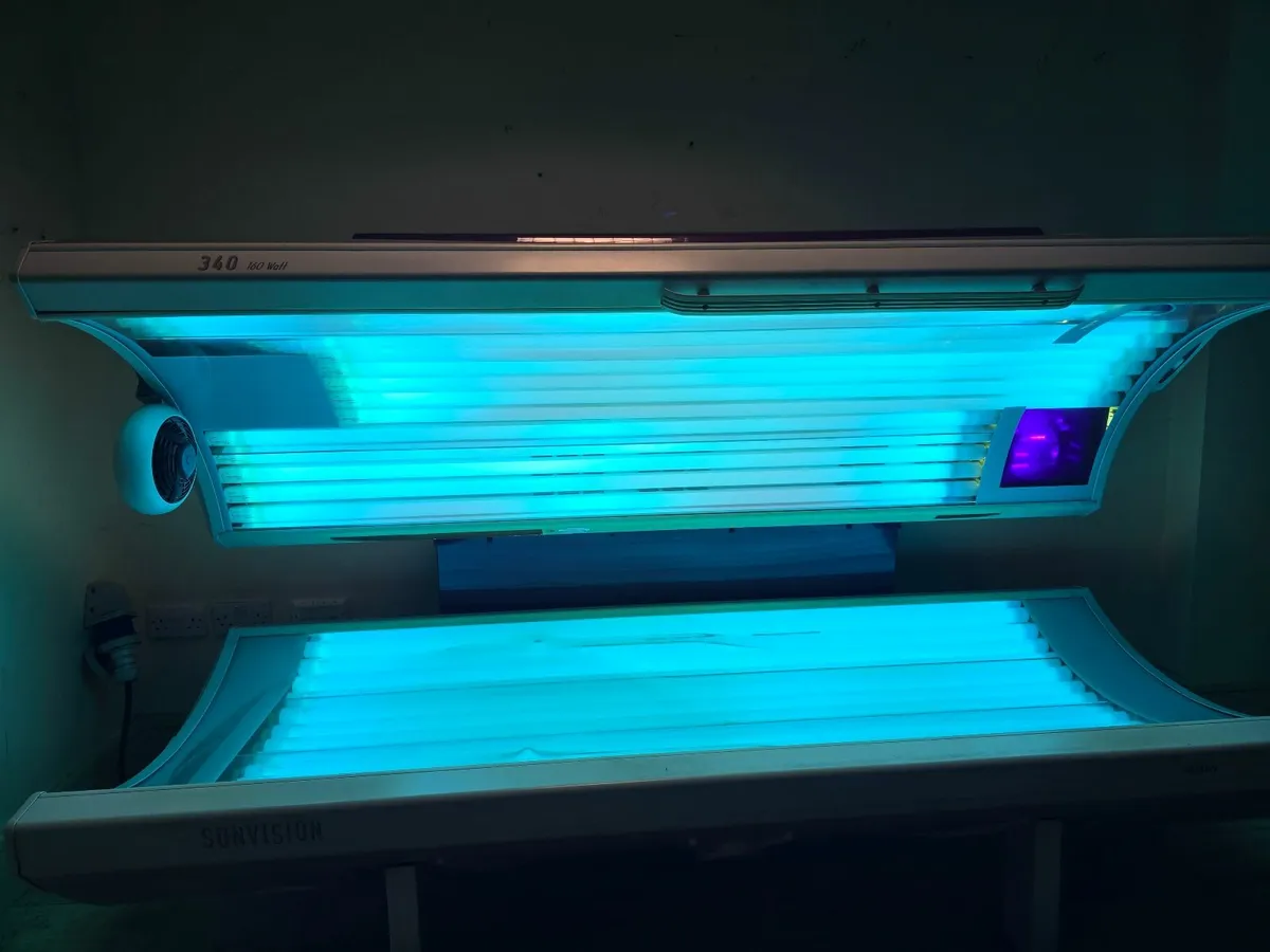 Tanning Sun Bed Sunvision - no commercial use - Image 1