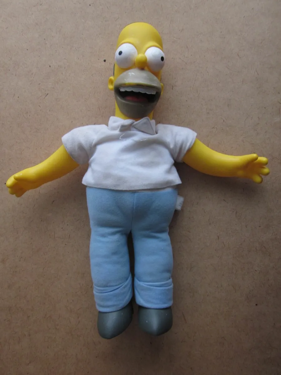 The Simpsons Homer & Bart Interactive Talking Figs - Image 2