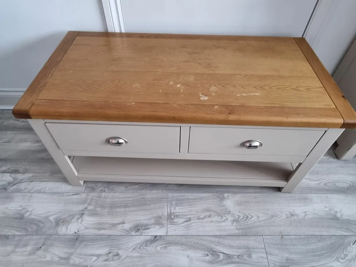 Coffee Table with drawers - Image 2