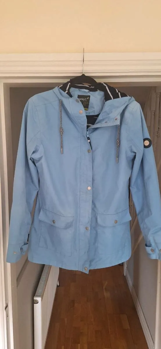 Gelert Girls Rain Jacket – Light Blue – Size 38 EU - Image 1