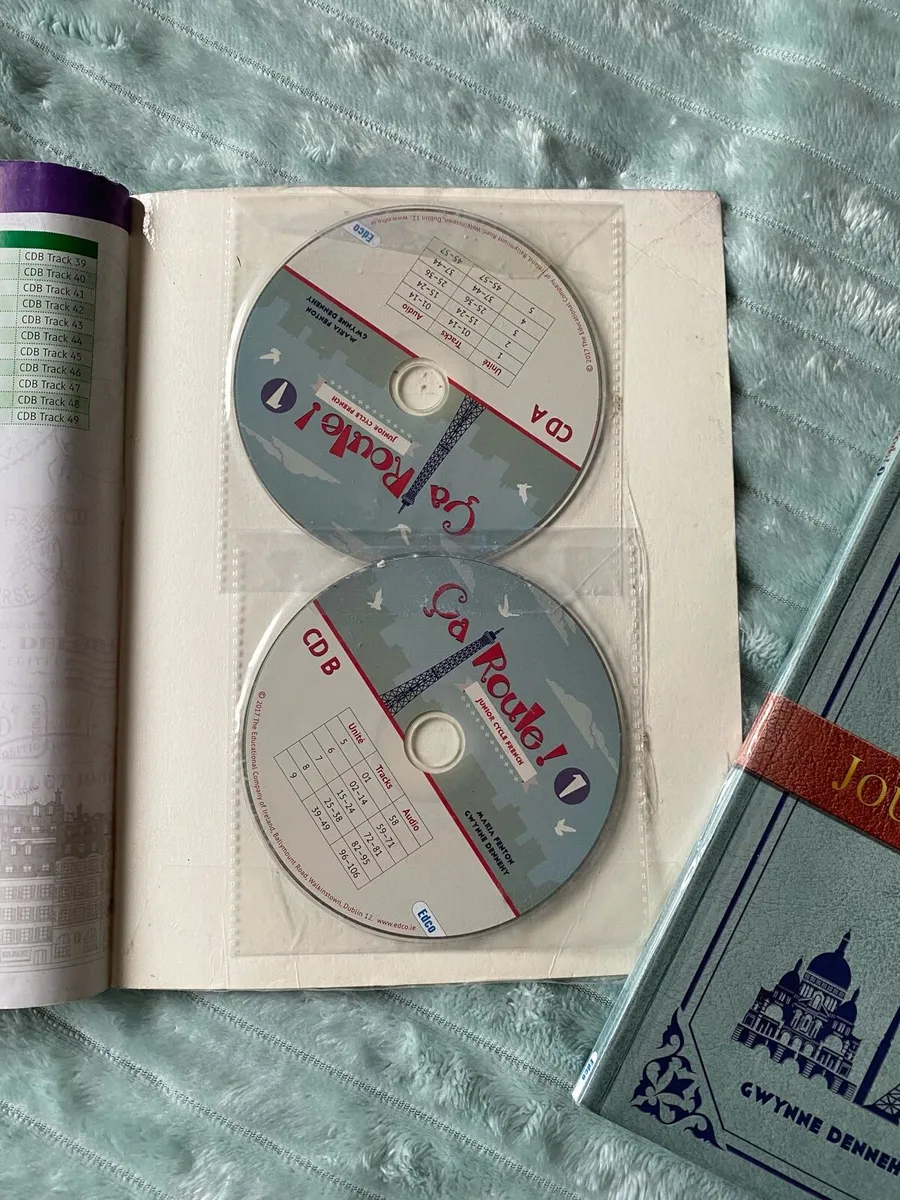 Junior Cycle French Ca Roule 1 Books set & CD - Image 2