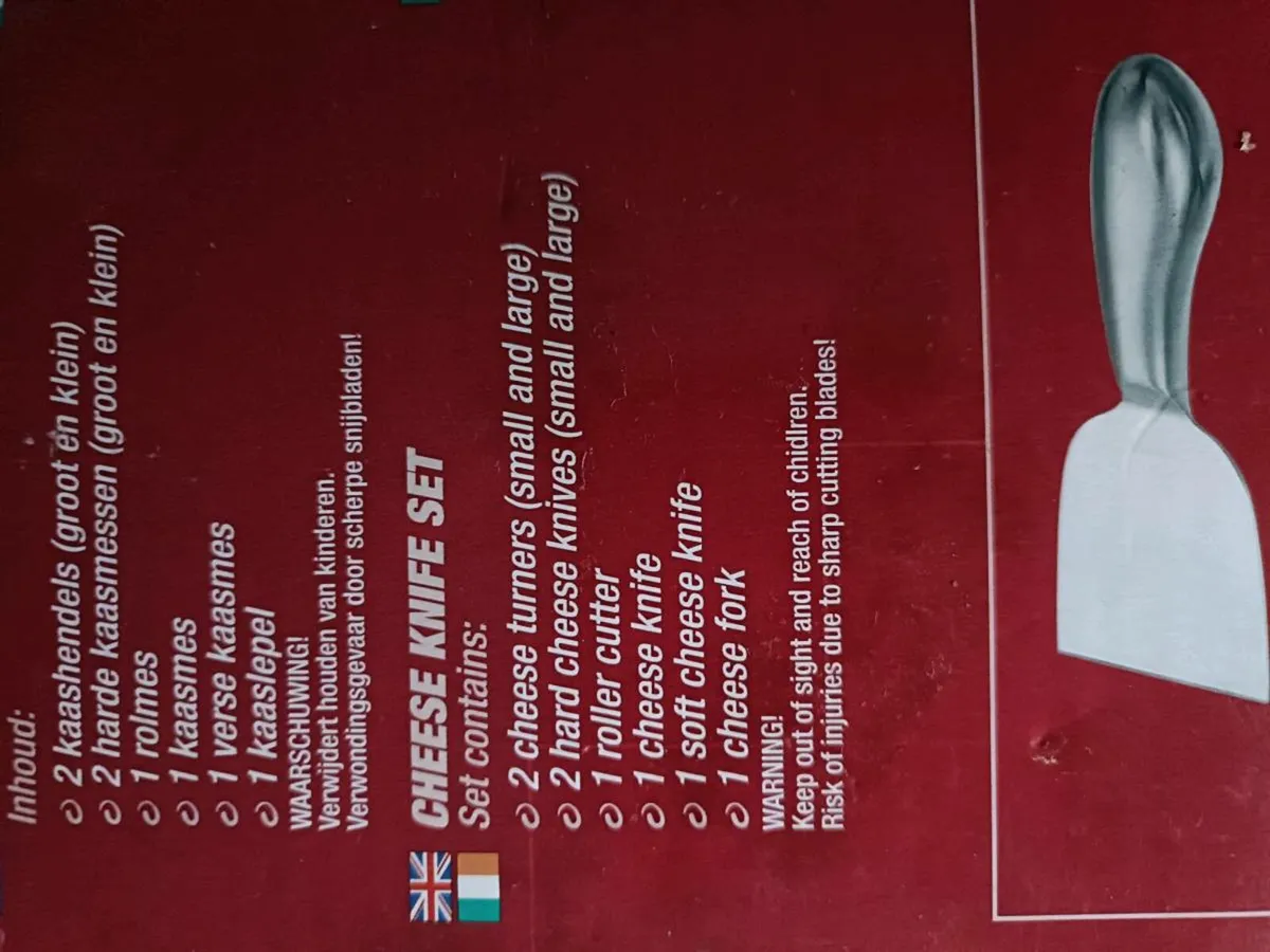 Cheese knife set - Image 2