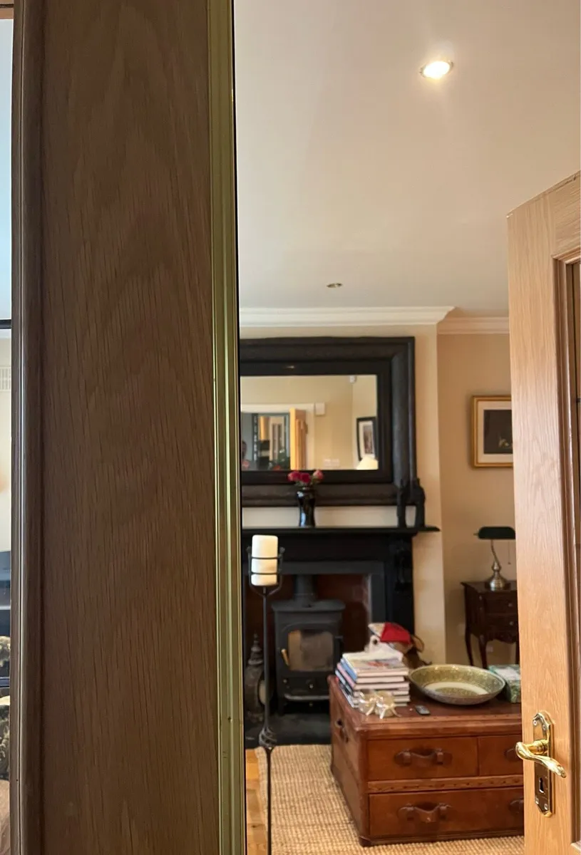 Interior solid oak double doors - Image 4