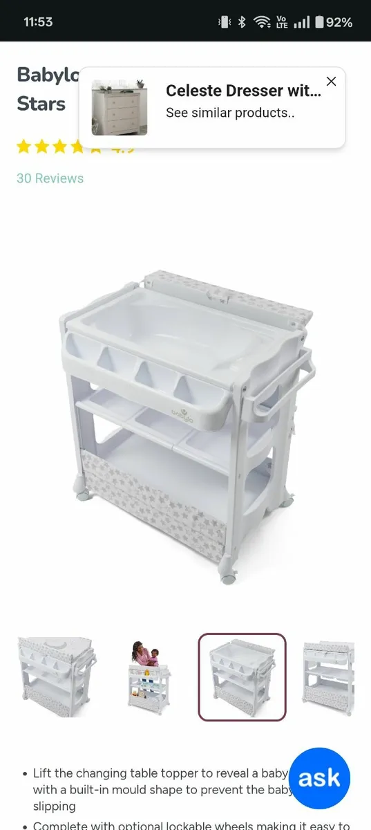 Babylo changing table - Image 2