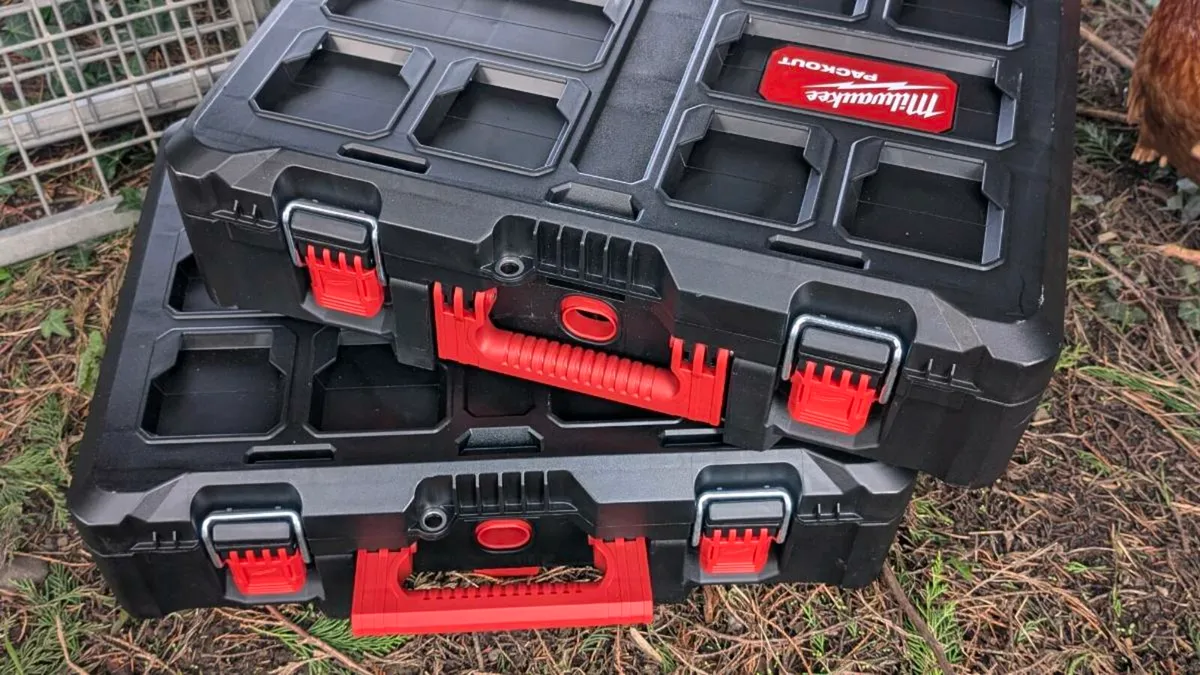 2 x Milwaukee PackOut Cases - New - Image 1
