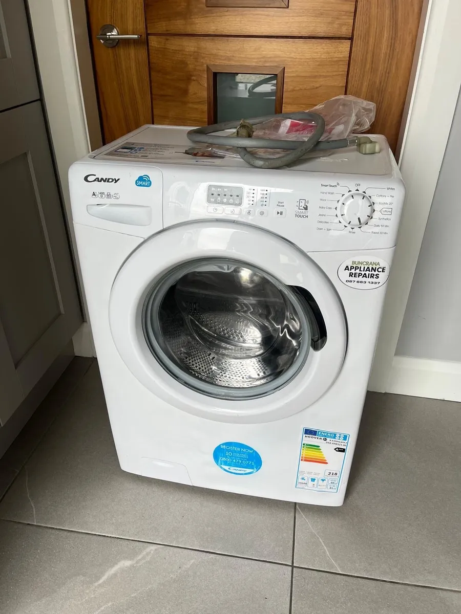 Candy 8kg washing machine - Image 1