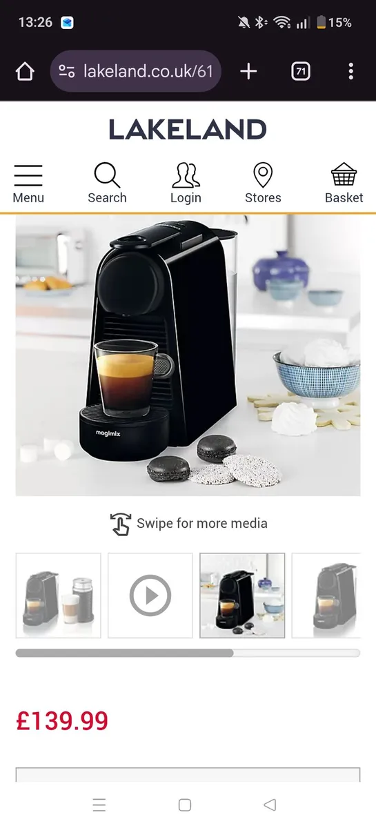 Nespresso Coffee Machine - Image 3