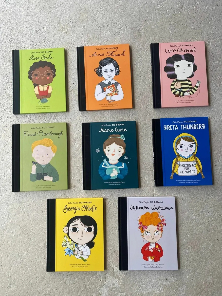 Little People Big Dreams, kids books x 8 - Image 1