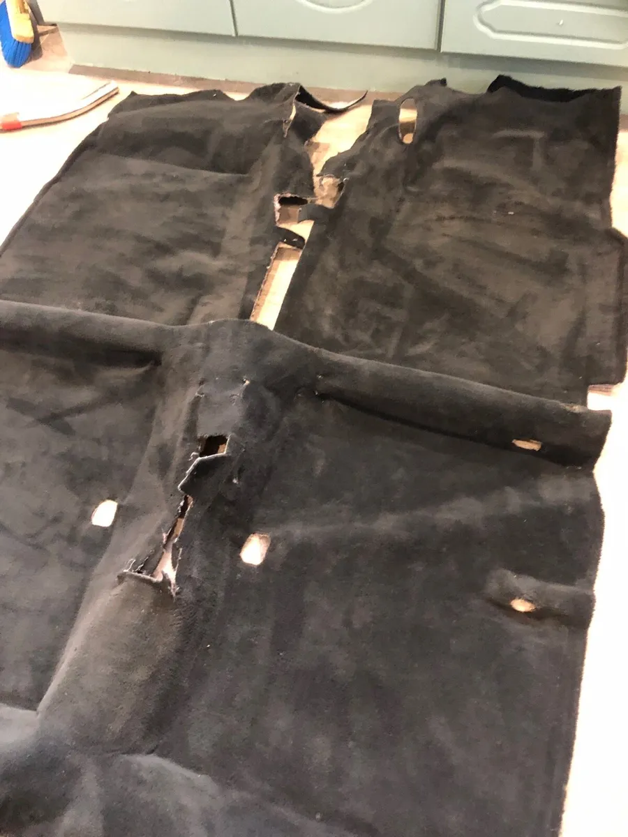 Honda Civic EK4 Black Carpet - Image 2