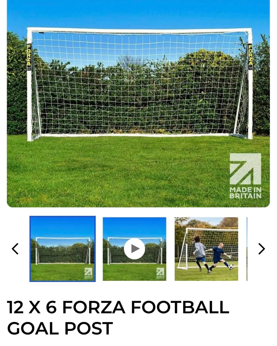 Forza 12 x 6 football Goal - Image 3