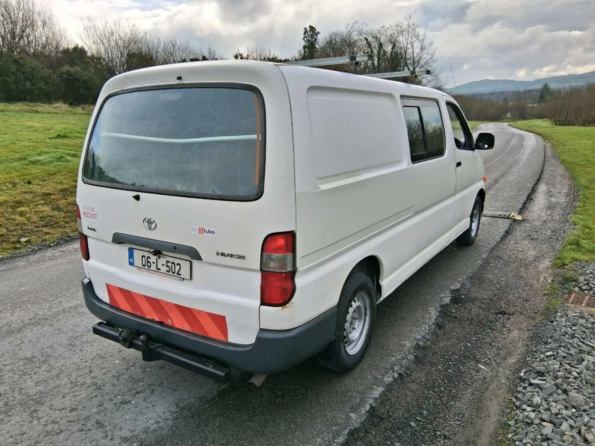 €4950 2006 hiace crewcab €4950 - Image 2