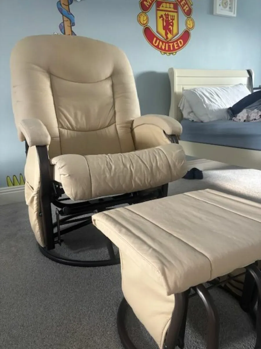 Mothercare Rocking Chair and Matching Footstool - Image 4