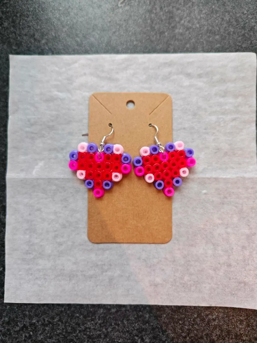 Homemade earrings - Image 1