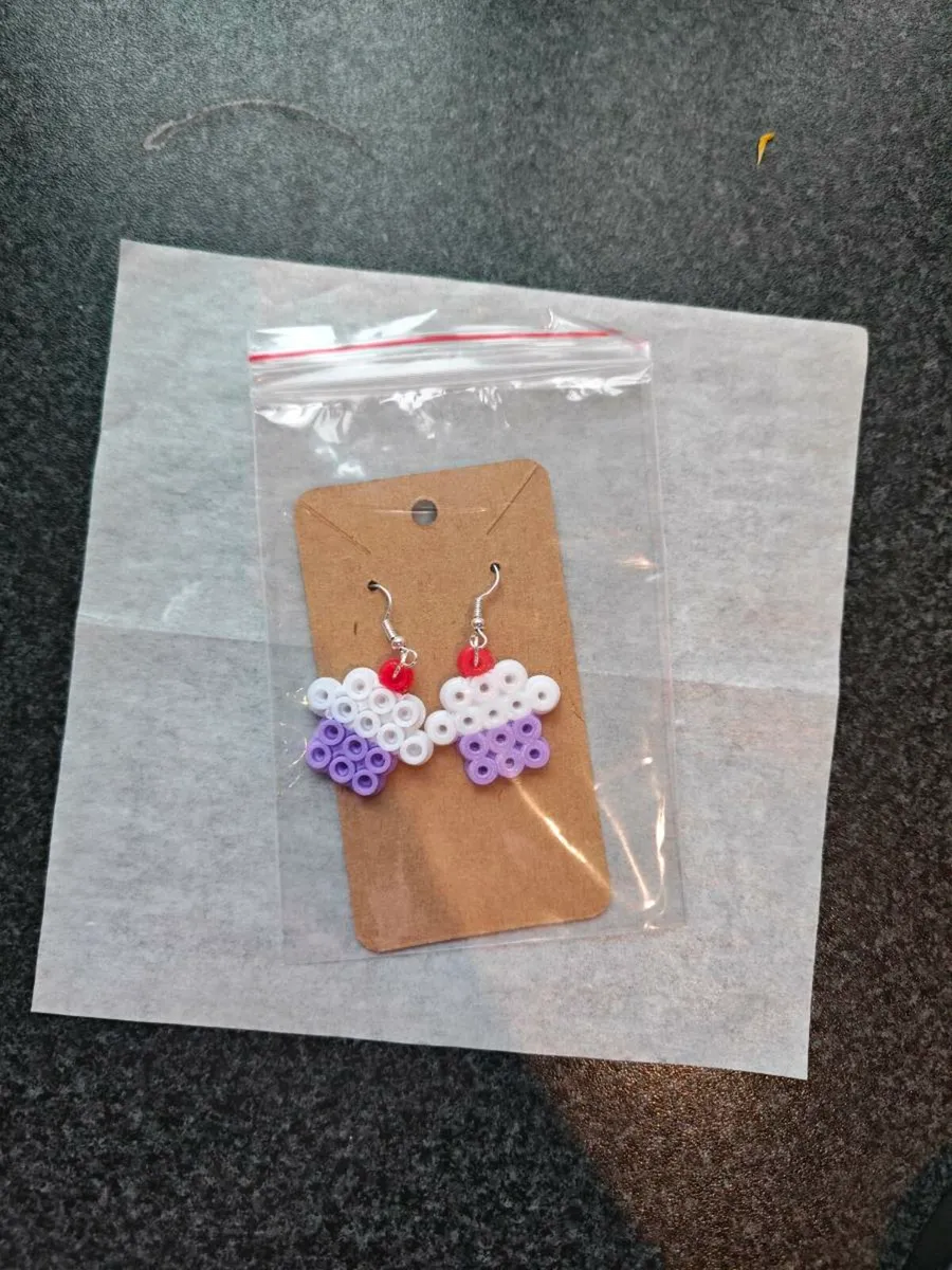 Homemade earrings - Image 3