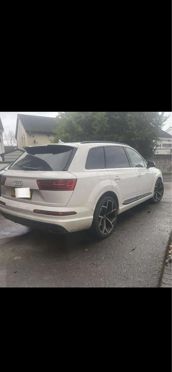 2018 Audi q7 Sline black edition