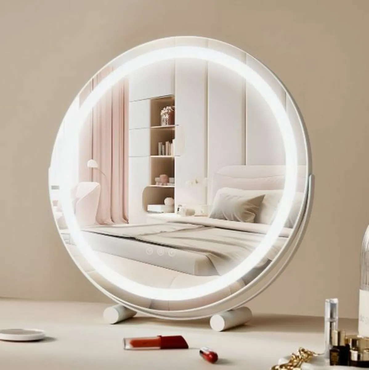 20” Vanity Mirror With Lights, LED Makeup Mirror - Image 3