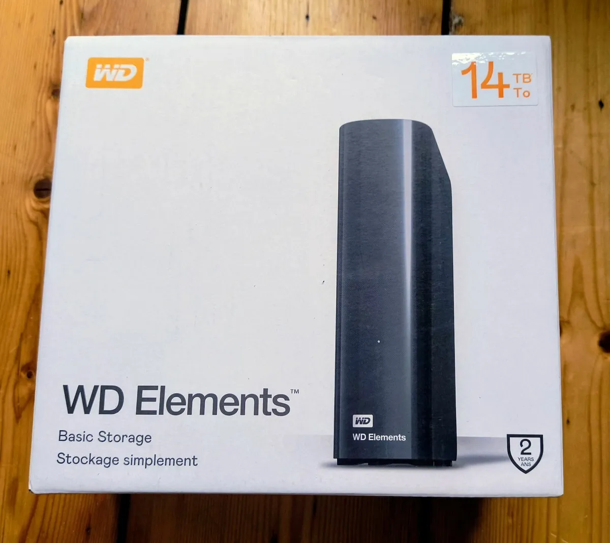 14TB WD Elements External Hard Drive - Image 1