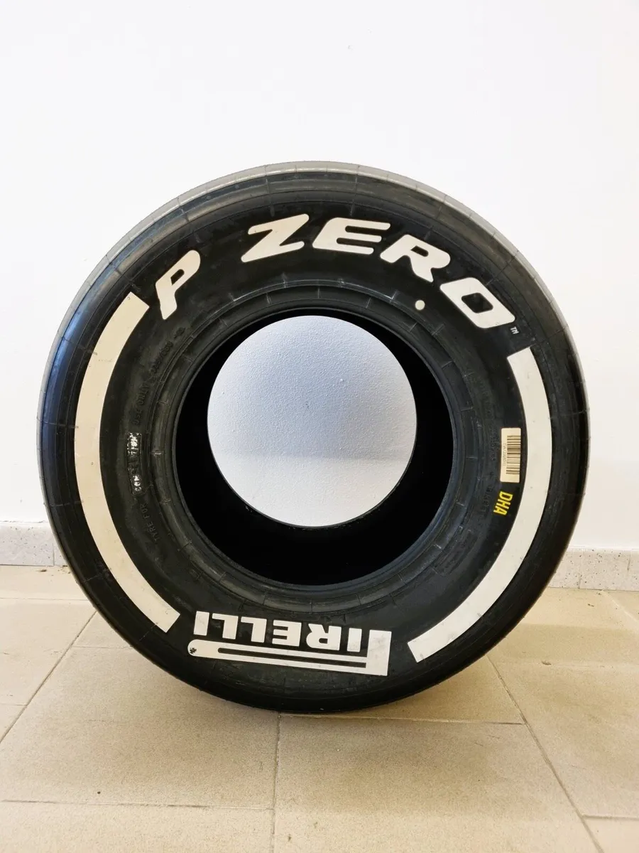 Formula 1 Pirelli P1 official race worn tyre - Image 2