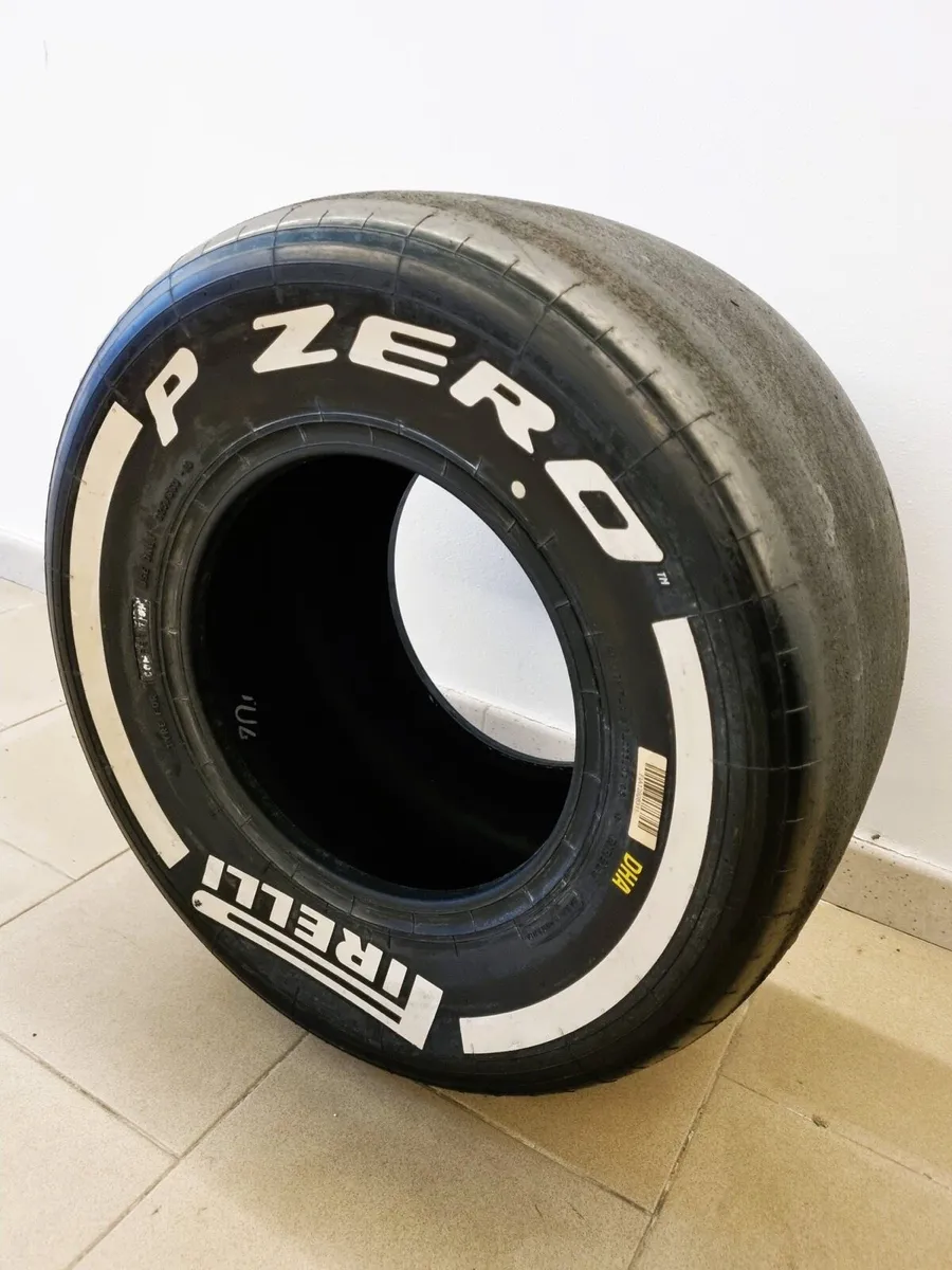Formula 1 Pirelli P1 official race worn tyre - Image 3