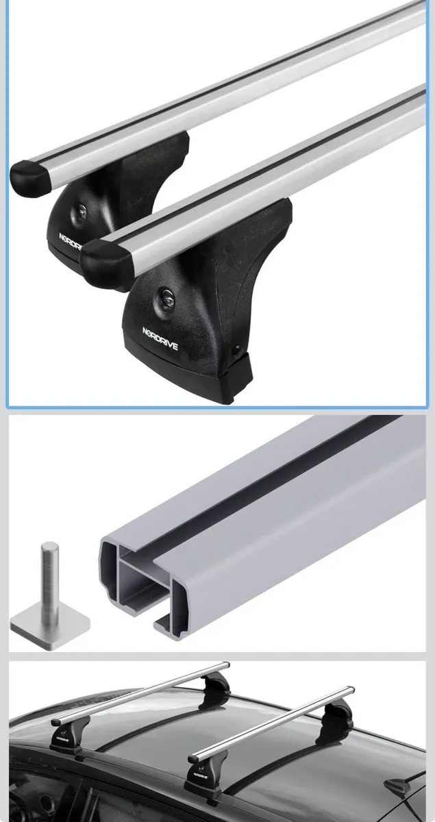 Brand New Boxed Roof Bars (for open rails) - Image 1