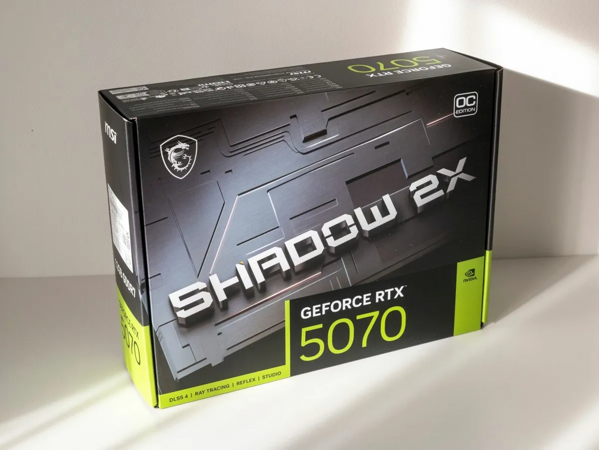 MSI NVidia GeForce RTX 5070 12GB NEW - Image 1