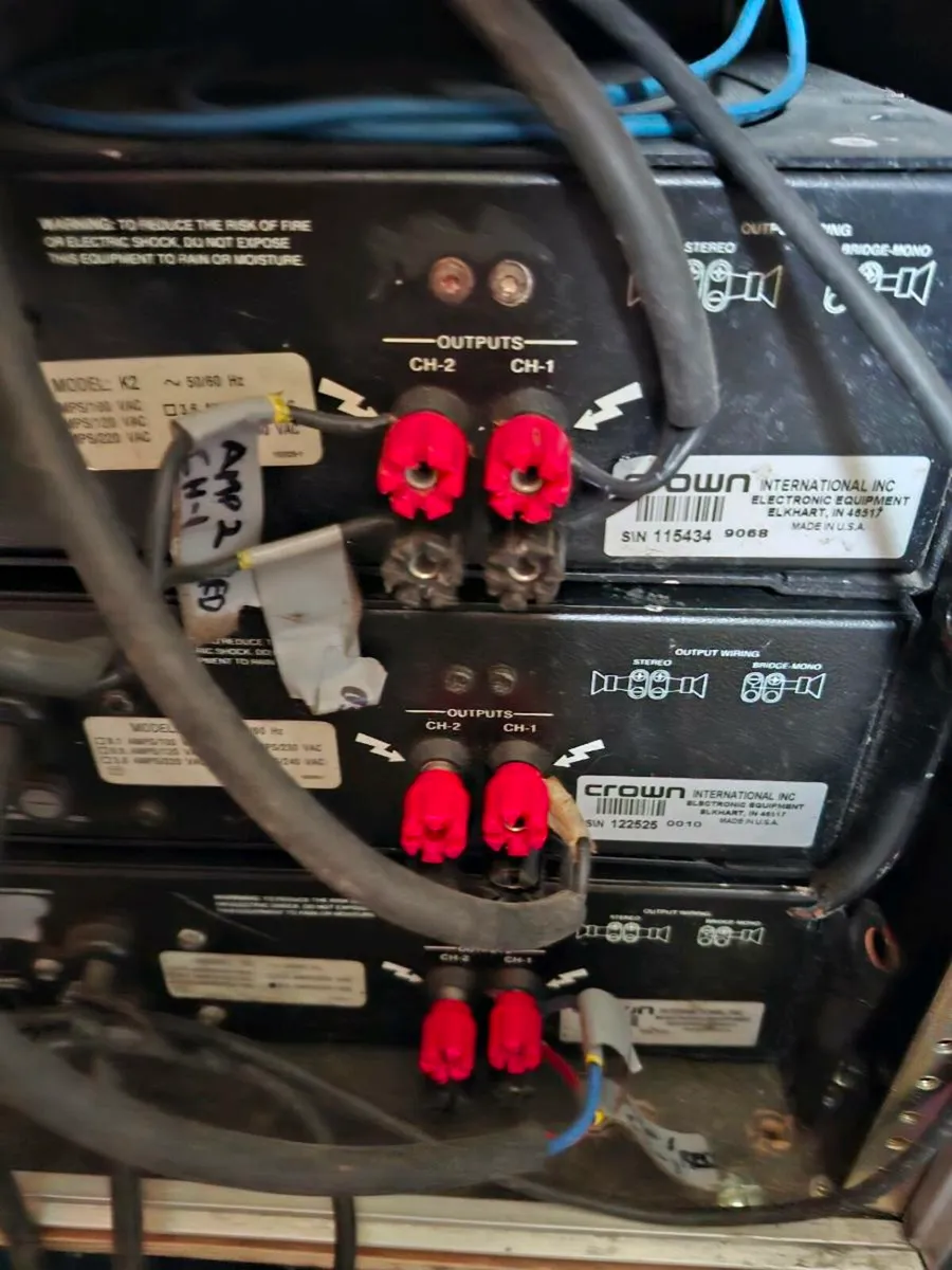 Power Amplifires + Mixer Rack - Image 3