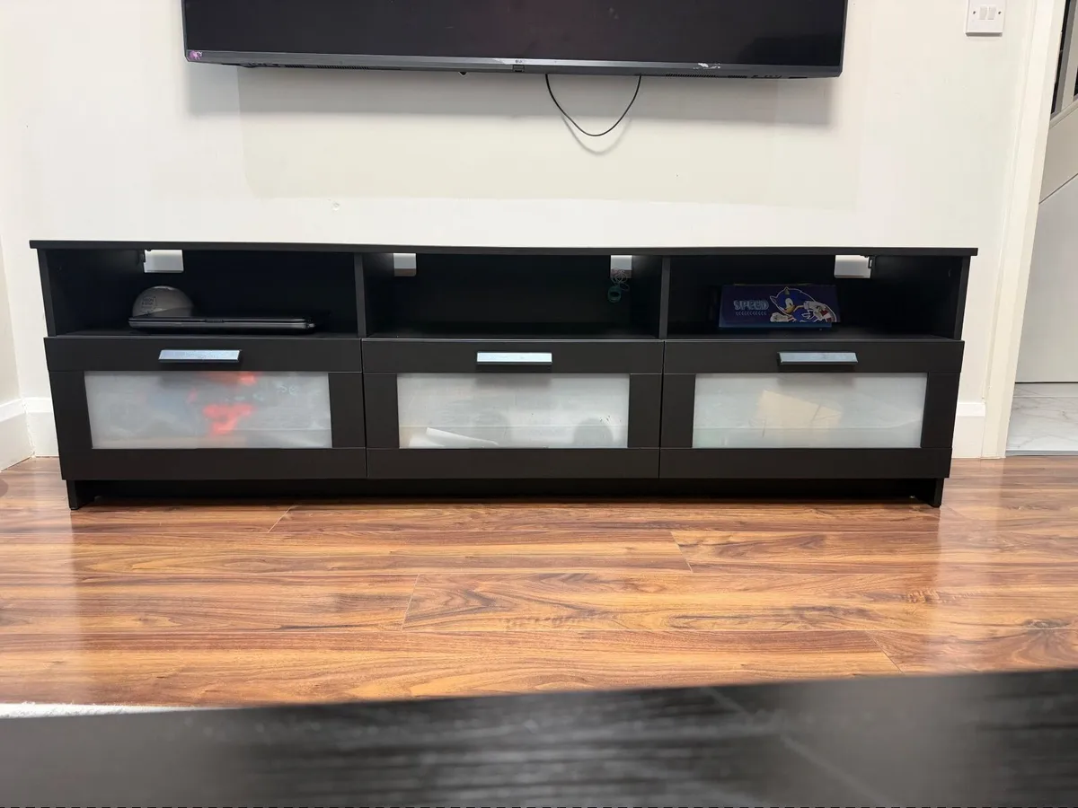 TV bench Black - Image 2