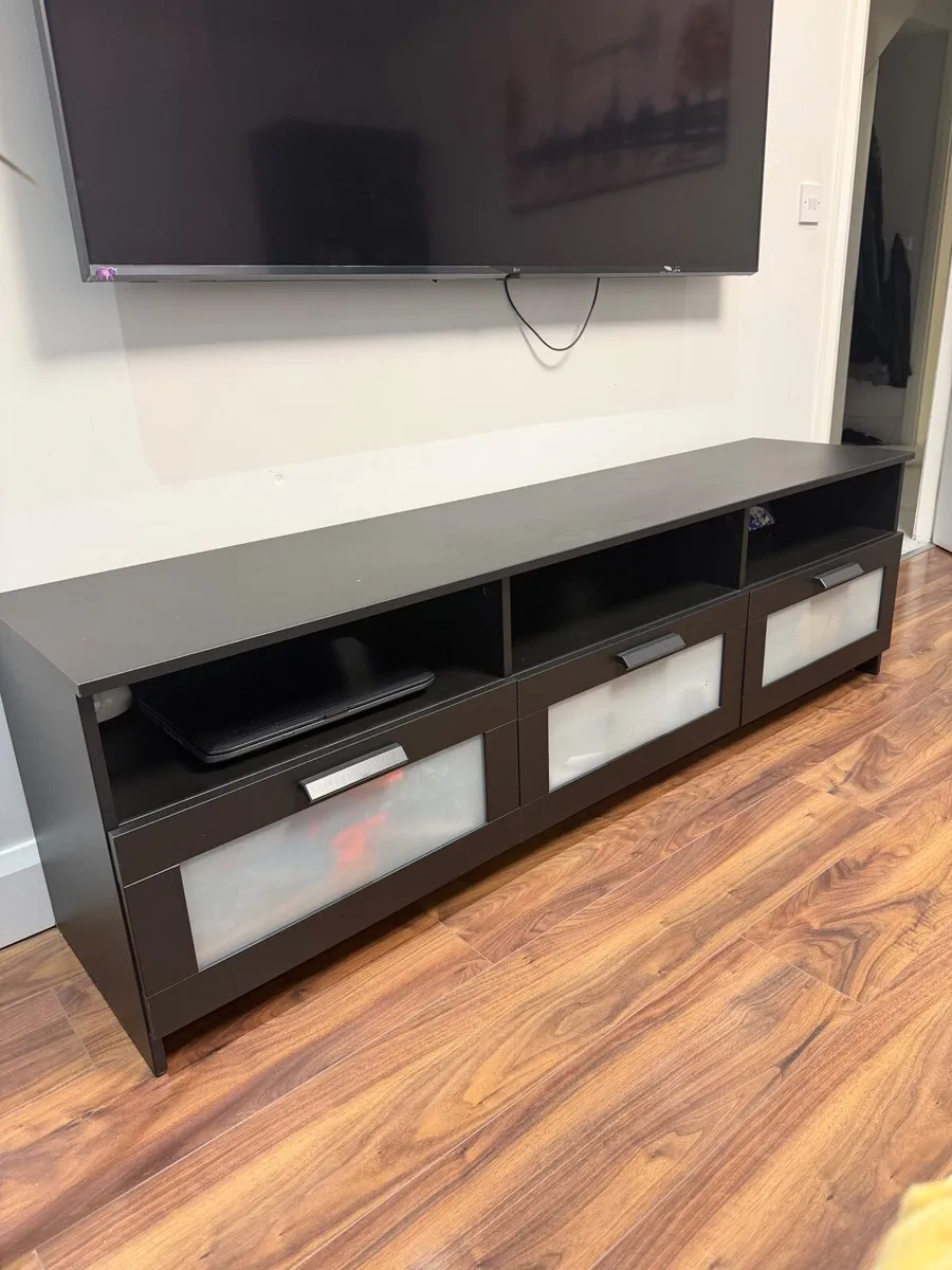 TV bench Black - Image 4